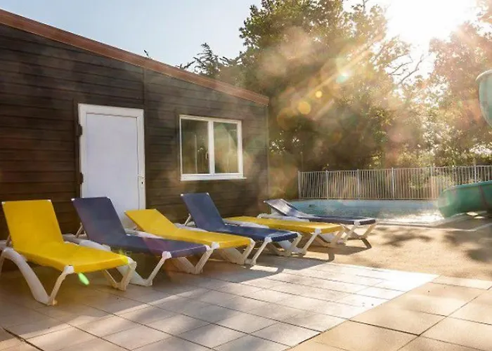 Kemping Mobil-home Spacieuse Avec Terrasse A - Api-1-52-422 *