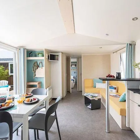 Camping Mobil-home Spacieuse Avec Terrasse à - Api-1-52-422 Bretignolles-sur-Mer